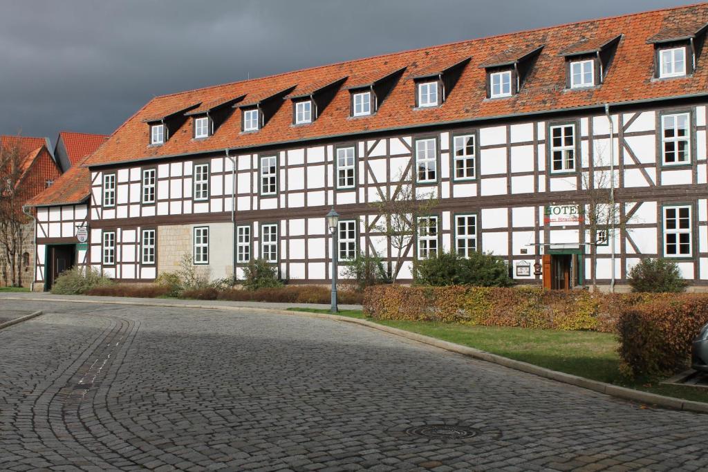 Hotel Zum Brauhaus Кведлінбург Екстер'єр фото
