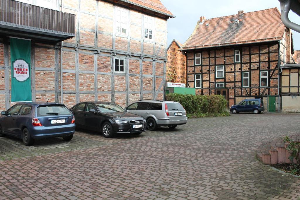 Hotel Zum Brauhaus Кведлінбург Екстер'єр фото