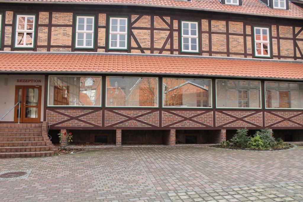Hotel Zum Brauhaus Кведлінбург Екстер'єр фото