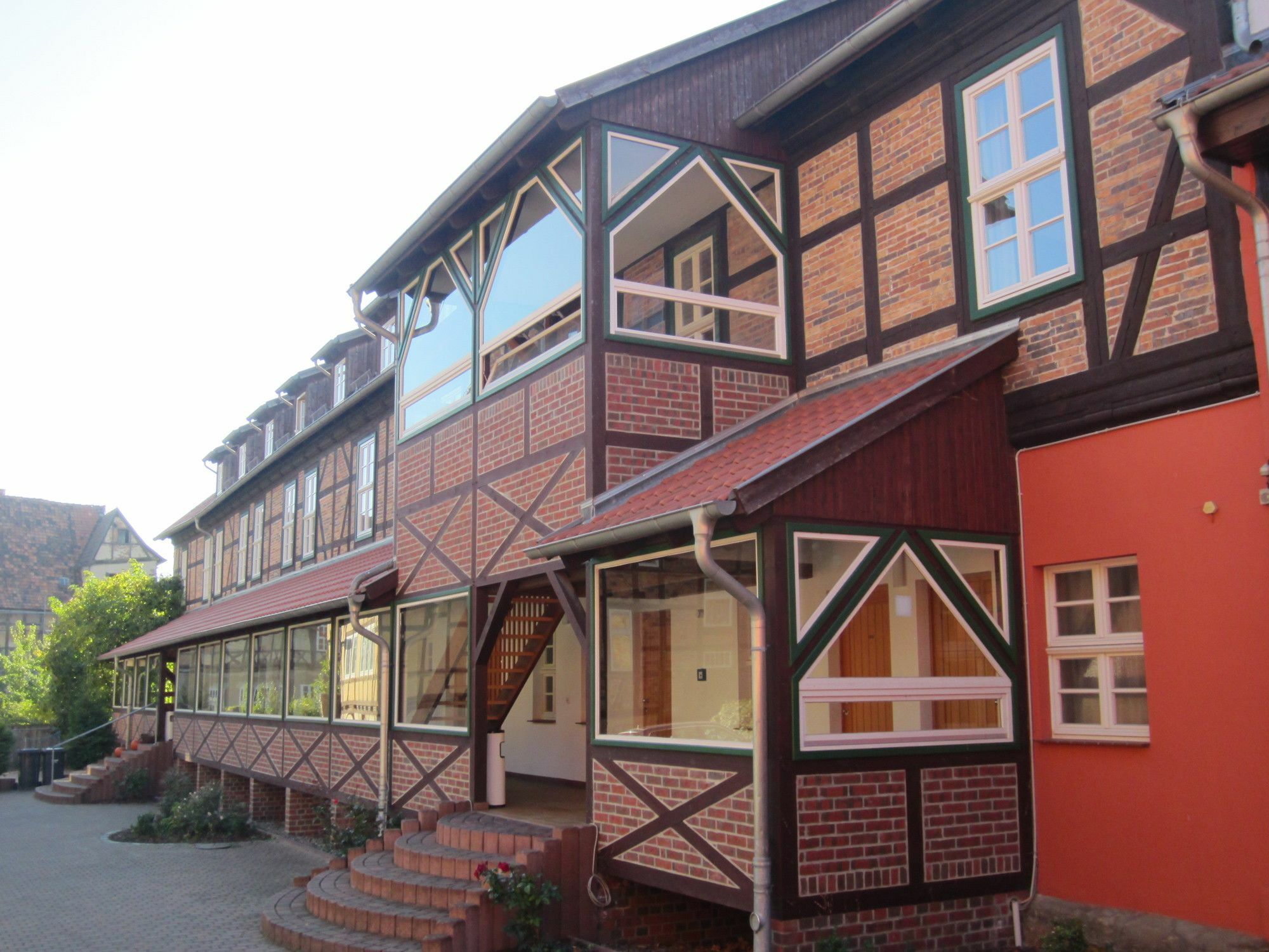 Hotel Zum Brauhaus Кведлінбург Екстер'єр фото