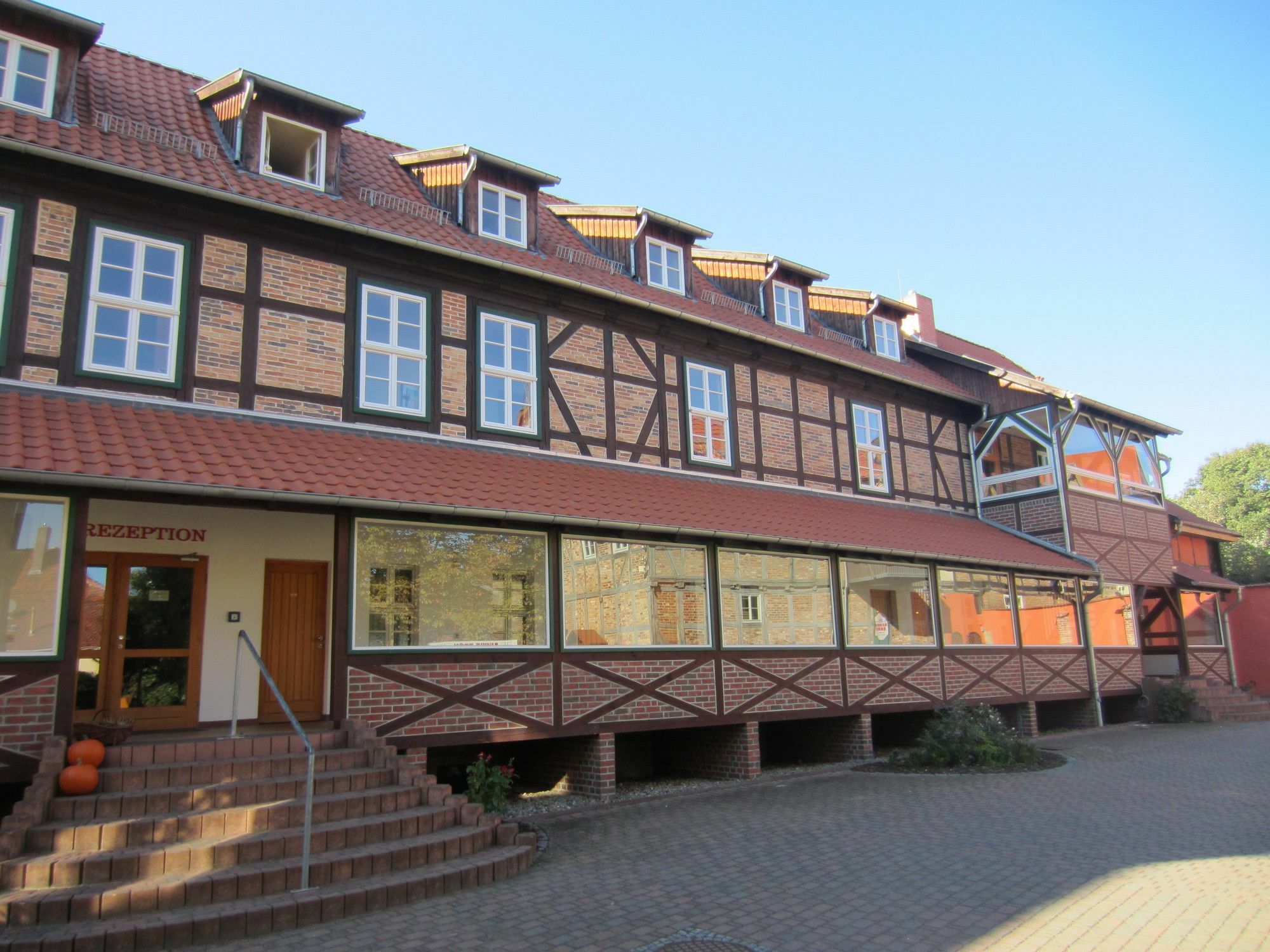 Hotel Zum Brauhaus Кведлінбург Екстер'єр фото